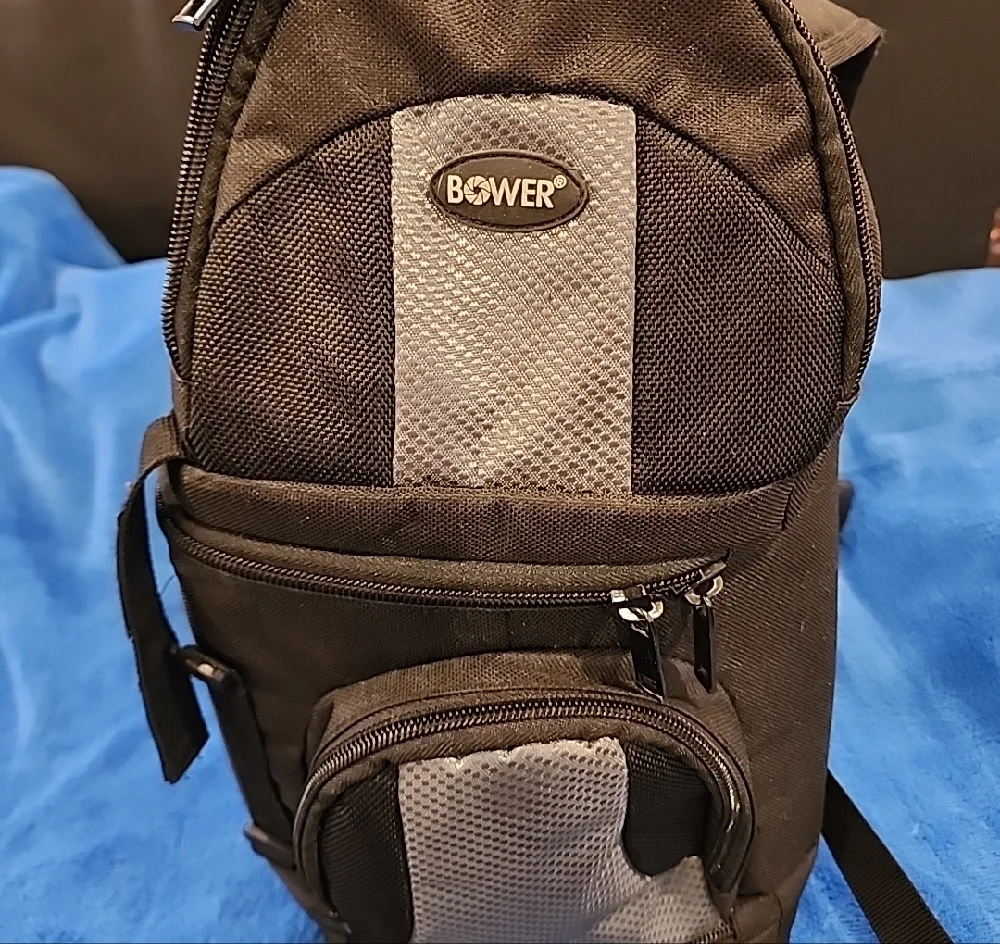 Bower Black and Gray Sling Backpack Camera Bag